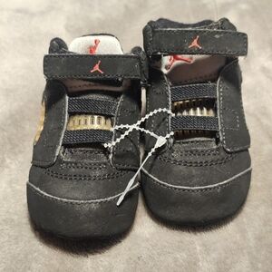 Jordan 5 Retro Crib Soft Bottom Shoes